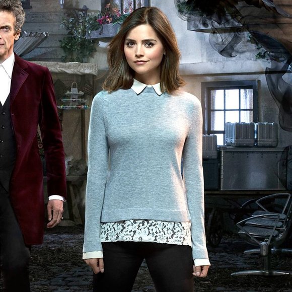 Topshop Lace Hybrid Shirt Sweater Jumper ASO Clara Oswald - Picture 7 of 10